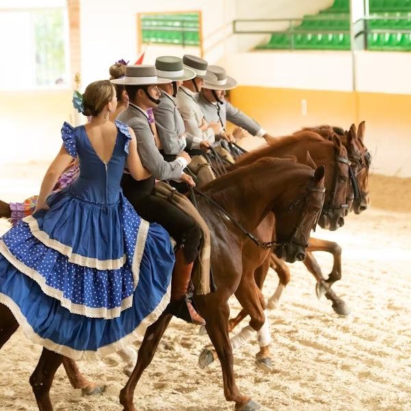 Club Hipico El Ranchito: מופע סוס אנדלוסי ופלמנקו